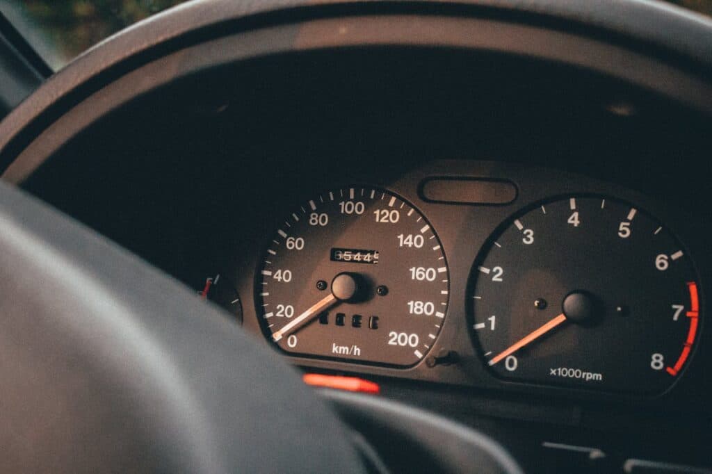 km
