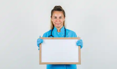 une plaque médicale