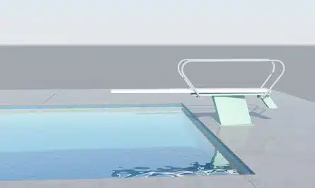 le plongeoir pour piscine