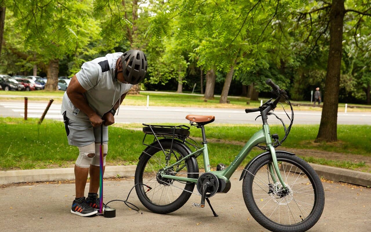 un VTT à assistance électrique