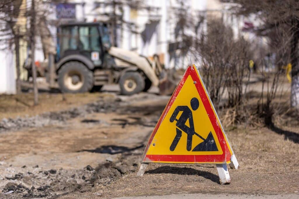  panneau de chantier 