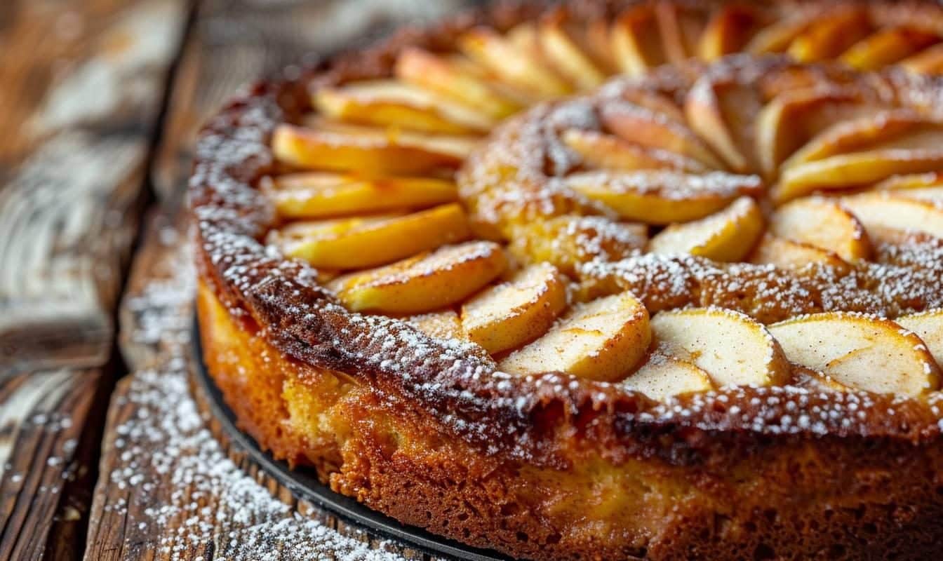Recette facile et rapide de gâteau aux pommes pour régaler toute la famille