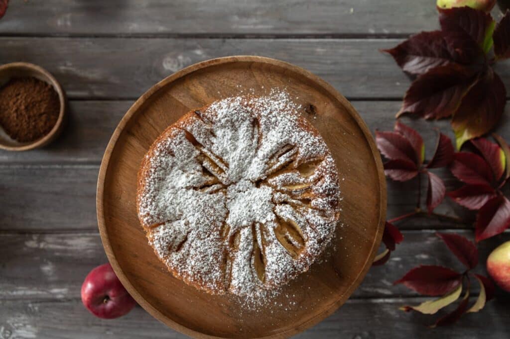 gâteau aux pommes