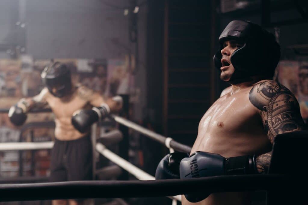 casque pour la boxe