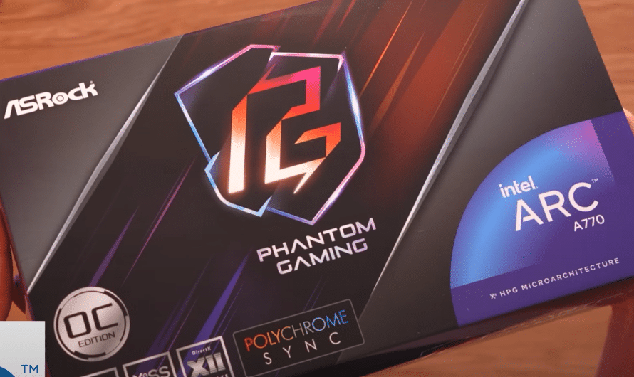 Tout savoir sur la carte graphique Intel Arc A770