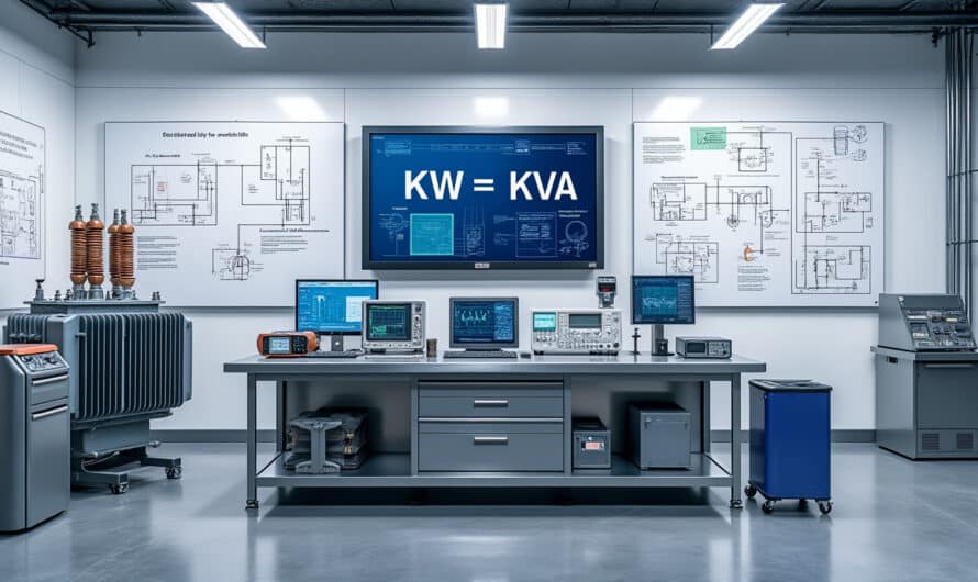 Convertir des kw en kva pour les installations électriques