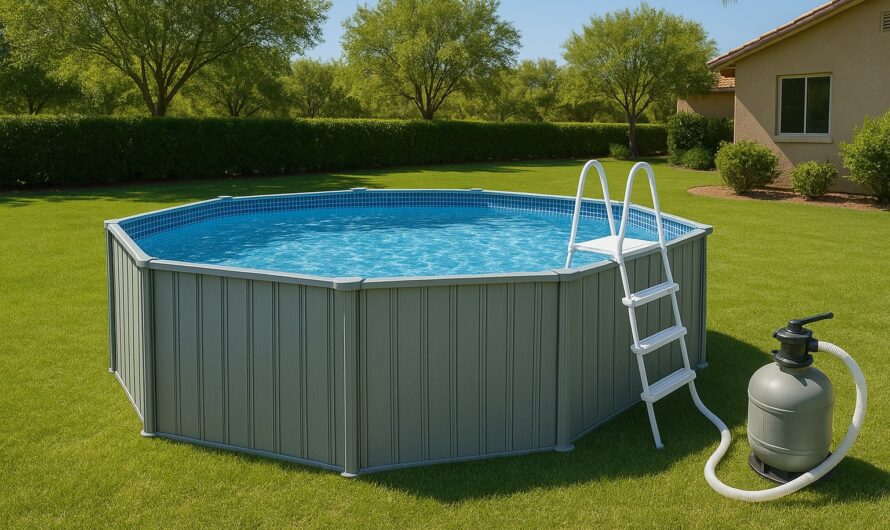 Piscine hors sol acier : une solution durable, élégante et facile à installer