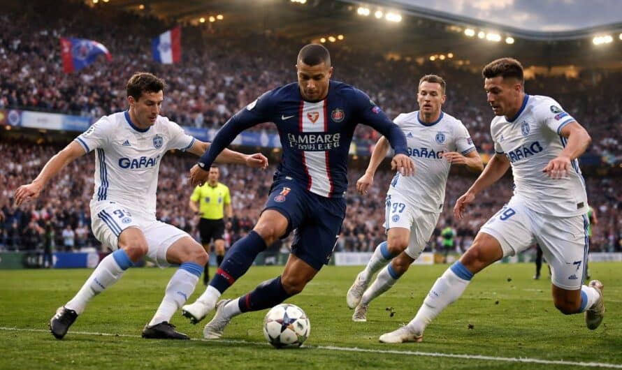 Auxerre-PSG : Paris s&rsquo;impose laborieusement et prend la tête provisoire avant OM-Lens