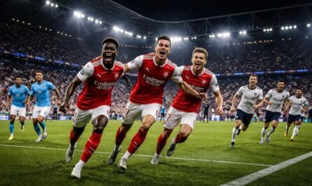 suivez en direct la ligue des champions avec arsenal qui reprend l'avantage, naples en tête du classement et tottenham qui creuse l'écart pour renforcer ses chances.