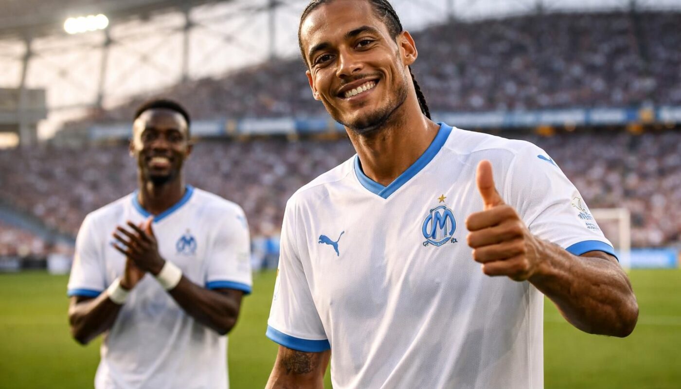 suivez le mercato en direct : van dijk confirme l'arrivée de timber à l'olympique de marseille, un transfert clé pour renforcer l'équipe phocéenne.