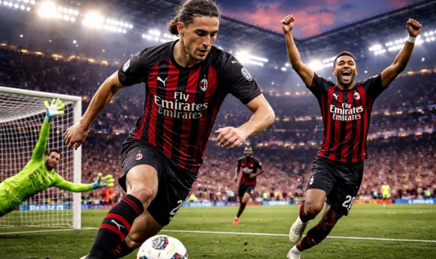 Rabiot double la mise, Nkunku marque, Maignan en feu : les Français brillent et portent l&rsquo;AC Milan vers la victoire