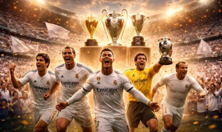 découvrez l'histoire riche, les triomphes légendaires et l'héritage durable du real madrid, le géant du football espagnol, à travers ses moments emblématiques et ses joueurs mythiques.