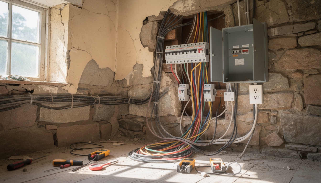 découvrez comment refaire l’électricité dans un logement ancien en toute sécurité. conseils pratiques, étapes essentielles et normes à respecter pour moderniser votre installation électrique.