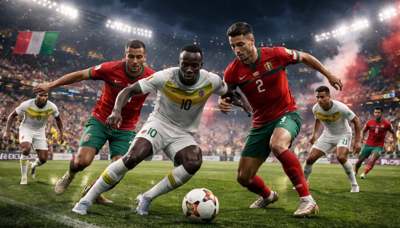 suivez en direct le match sénégal-maroc, une finale de la can pleine de vives tensions et d'un suspense insoutenable. ne ratez rien de cette rencontre incontournable !