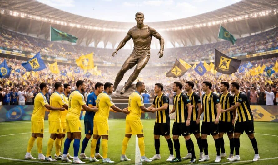 Arabie Saoudite : Al-Nassr et Al-Ittihad s&rsquo;unissent pour célébrer l&rsquo;héritage de Ronaldo