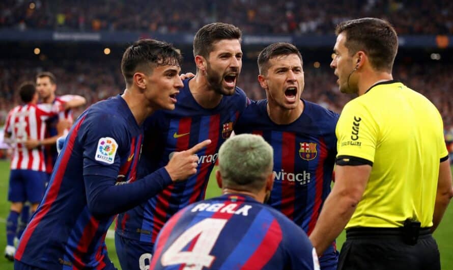Coupe du Roi : Le Barça prêt à contester l&rsquo;arbitrage après la lourde défaite face à l&rsquo;Atlético