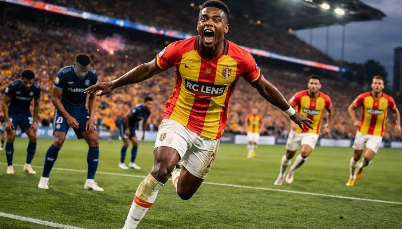 suivez en direct la performance éclatante de saïd, les difficultés du paris fc et la montée de lens au sommet du classement.