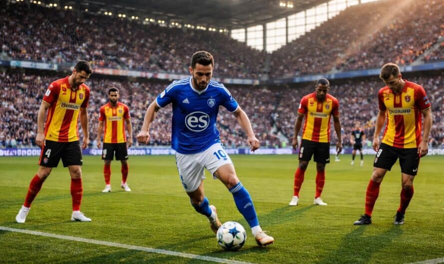 En direct : Strasbourg domine face à des Lensois en panne d&rsquo;inspiration offensive