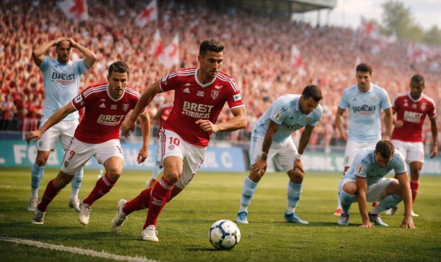 Live : Brest fait trembler l&rsquo;OM, des Marseillais en plein désarroi face à la rigueur brestoise