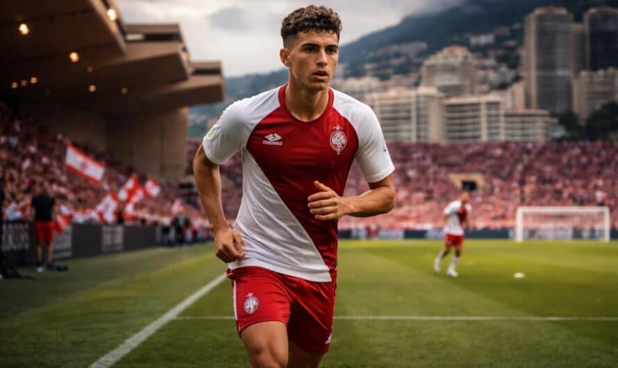 Monaco : Suspense autour d&rsquo;Akliouche avant l&rsquo;affrontement décisif en Ligue des champions contre le PSG