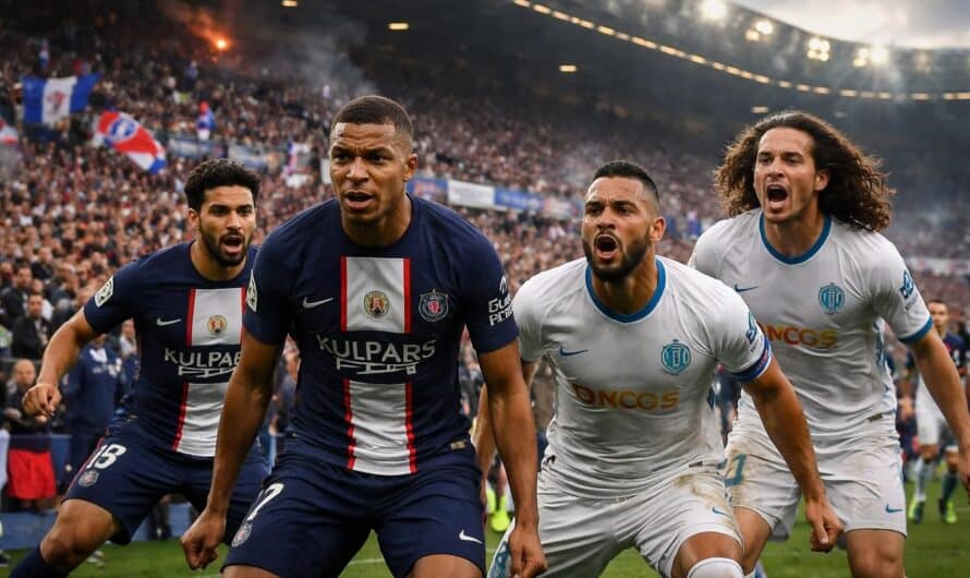 PSG-OM : Retour sur un Classique historique en Ligue 1 entre déceptions et critiques acerbes