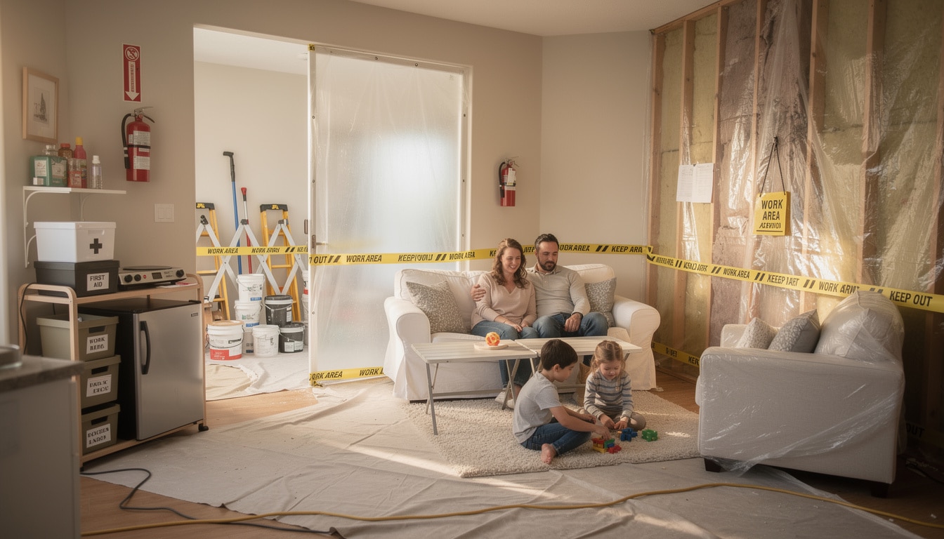 découvrez si vivre dans un logement en cours de travaux est possible, les précautions à prendre et les conseils pour assurer votre sécurité et votre confort durant cette période.