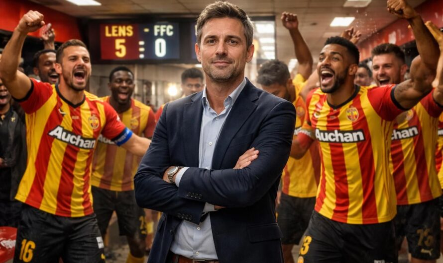 Pierre Sage : une ambition affirmée et des Lensois plus déterminés que jamais après leur écrasante victoire contre le PFC