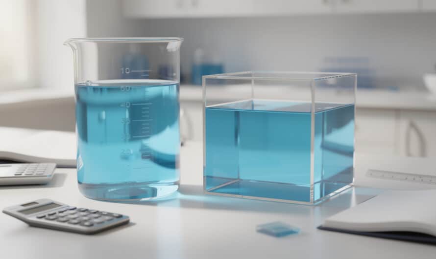 Convertir des litres en m³ : explication et exemples
