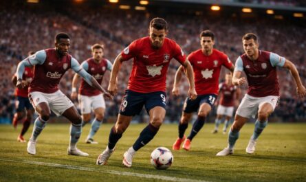 suivez en direct le match aston villa-lille où les dogues tentent de trouver une offensive décisive pour prendre l'avantage.