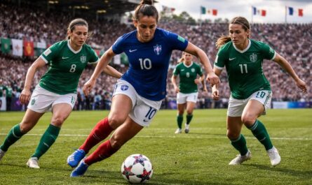suivez en direct le match irlande-france : les bleues secouées mais déterminées à relever le défi et à montrer leur force sur le terrain.