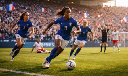 découvrez comment les bleues, grâce à leur supériorité numérique, ont franchi un pas décisif vers la victoire face à la pologne dans ce match passionnant.