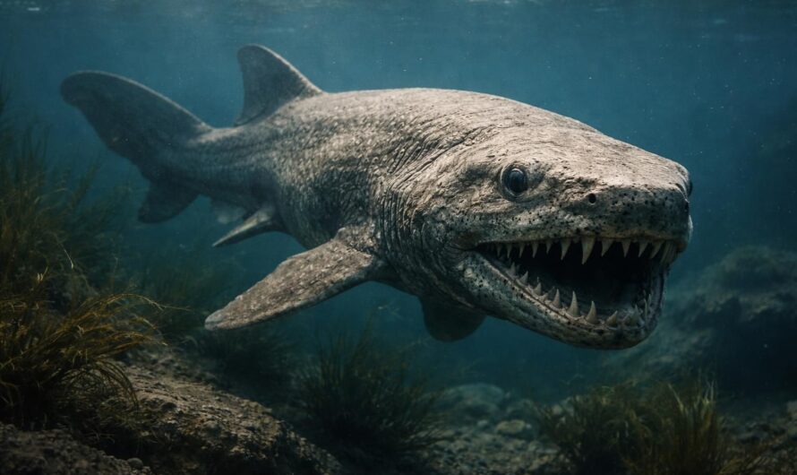 Requin primitif mots fléchés