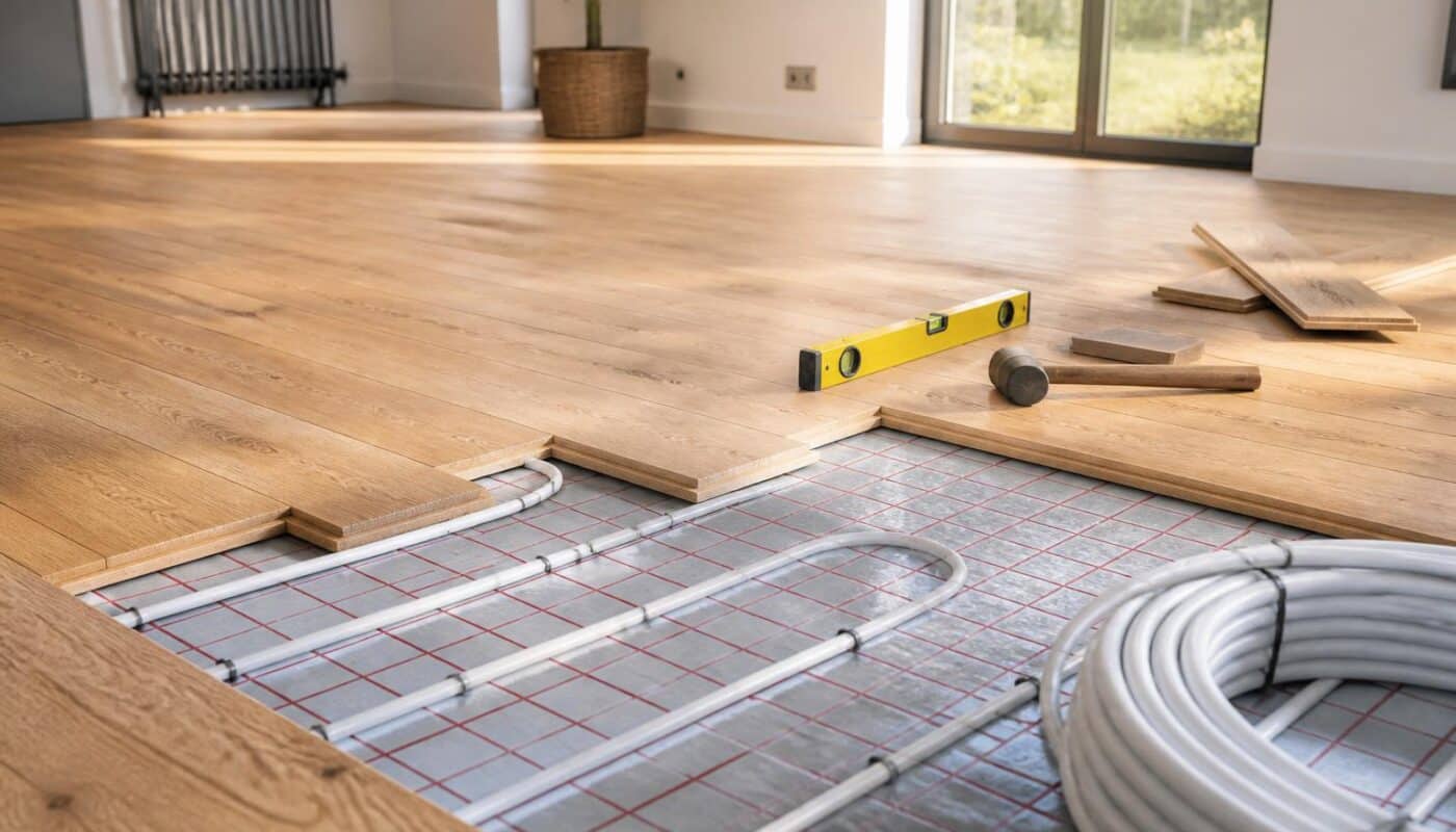 découvrez notre guide complet 2024 pour l'installation du chauffage au sol sous parquet massif, ses avantages en confort et économie d'énergie, et nos conseils pratiques pour un projet réussi.