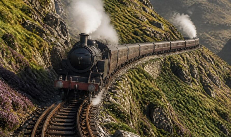 Chemin de fer anglais dans les montagnes russes mots fléchés