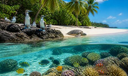 découvrez la richesse et la diversité de la faune en polynésie française, des espèces marines colorées aux oiseaux exotiques uniques de cette région paradisiaque.