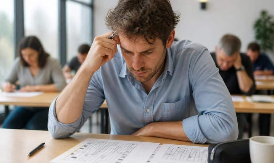 Compétiteur mots fléchés