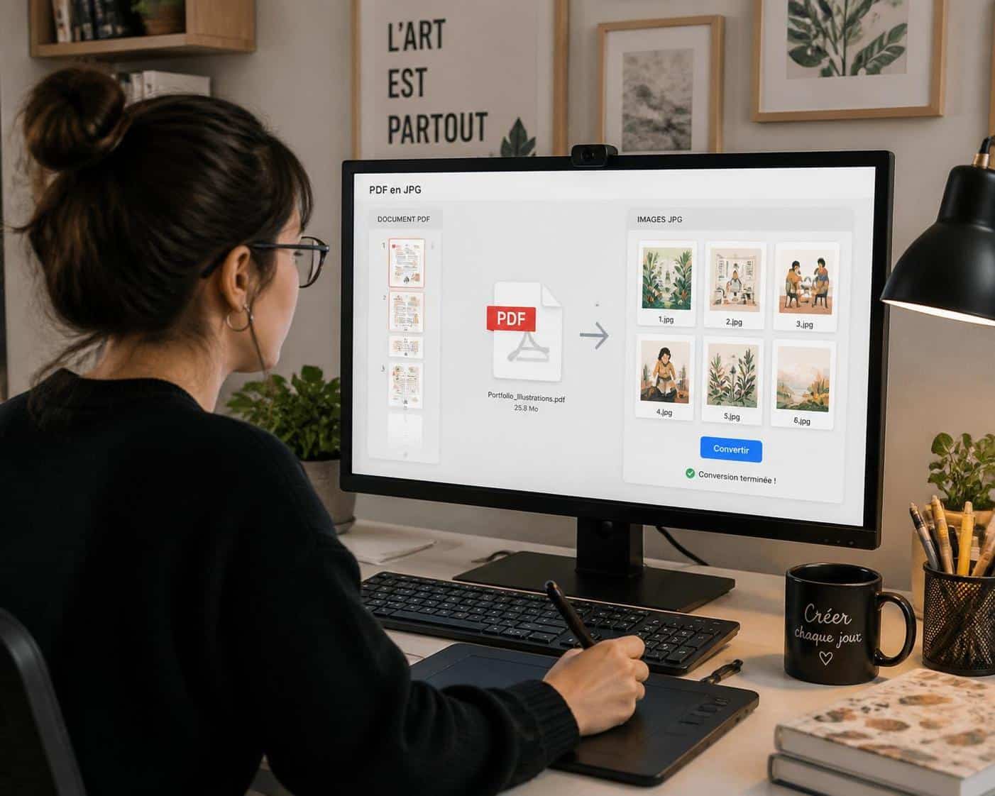 convertissez facilement vos fichiers pdf en images jpg gratuitement et sans inscription. profitez d'une conversion rapide et s&eacute;curis&eacute;e en quelques clics.