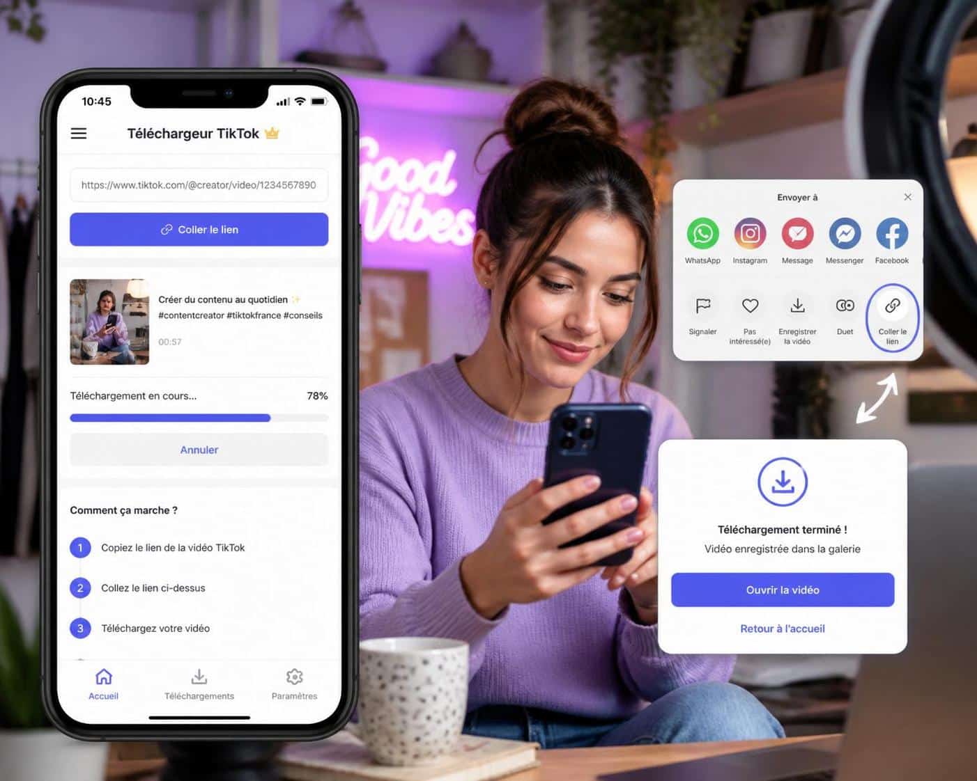 apprenez à convertir facilement une vidéo tiktok en mp4 sans filigrane, rapidement et gratuitement, pour profiter de vos contenus préférés sans aucune marque.
