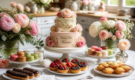 découvrez nos délices sucrés parfaits pour célébrer la fête des mères avec douceur et gourmandise.