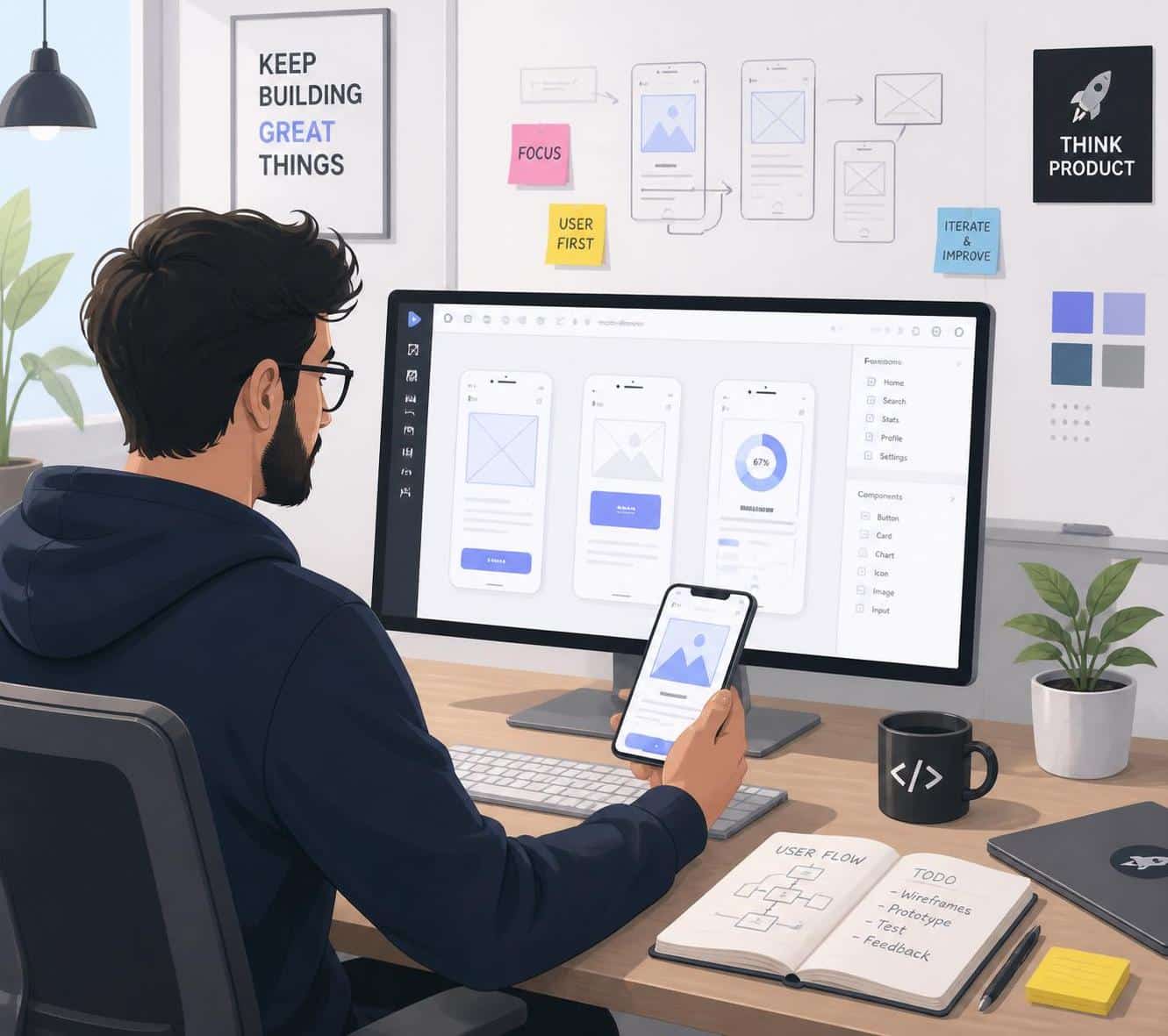 d&eacute;couvrez les &eacute;tapes cl&eacute;s pour devenir d&eacute;veloppeur mobile et cr&eacute;er des applications &agrave; succ&egrave;s. guide complet pour apprendre les comp&eacute;tences essentielles et r&eacute;ussir dans le d&eacute;veloppement d'applications.