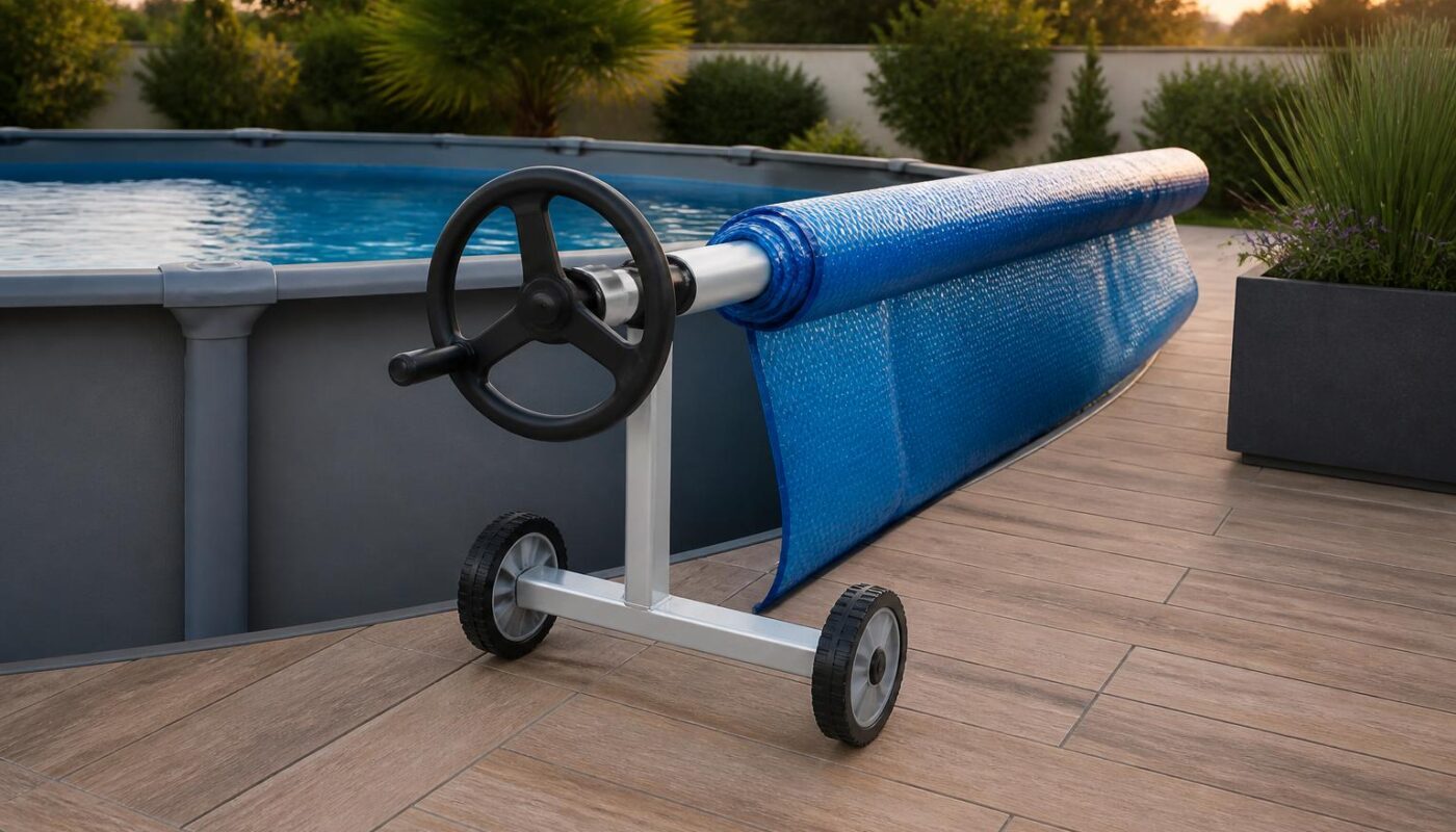 découvrez notre guide complet sur l'enrouleur de bâche pour piscine hors sol : comparez les prix d'achat et trouvez la solution idéale pour protéger votre piscine facilement et efficacement.