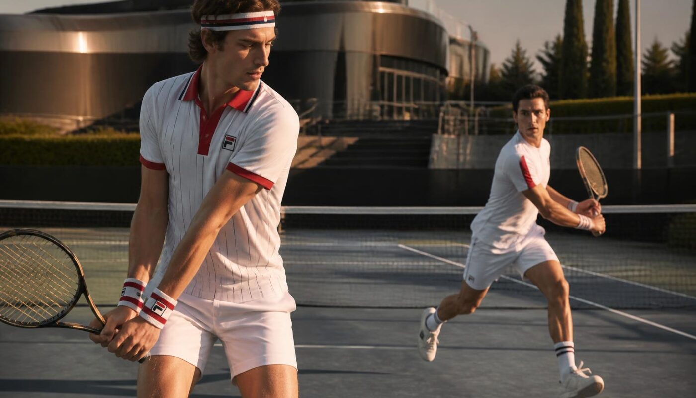 fila, alliant tradition et modernité, reste une marque incontournable sur les courts grâce à son style emblématique et ses innovations sportives.