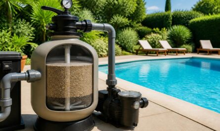 découvrez comment utiliser un filtre à sable de piscine, ses caractéristiques principales et nos conseils pour un entretien efficace et une eau toujours claire.