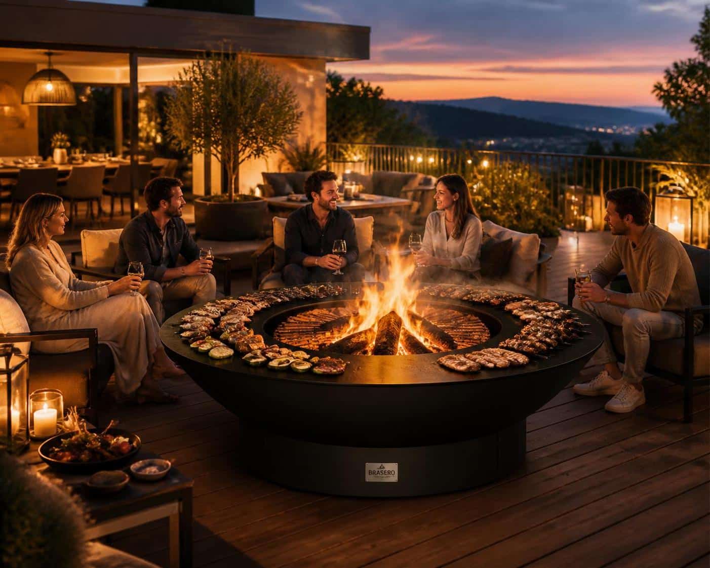 découvrez les avantages d'un brasero xxl pour des soirées chaleureuses et conviviales, parfait pour rassembler vos proches autour d'un feu spectaculaire.