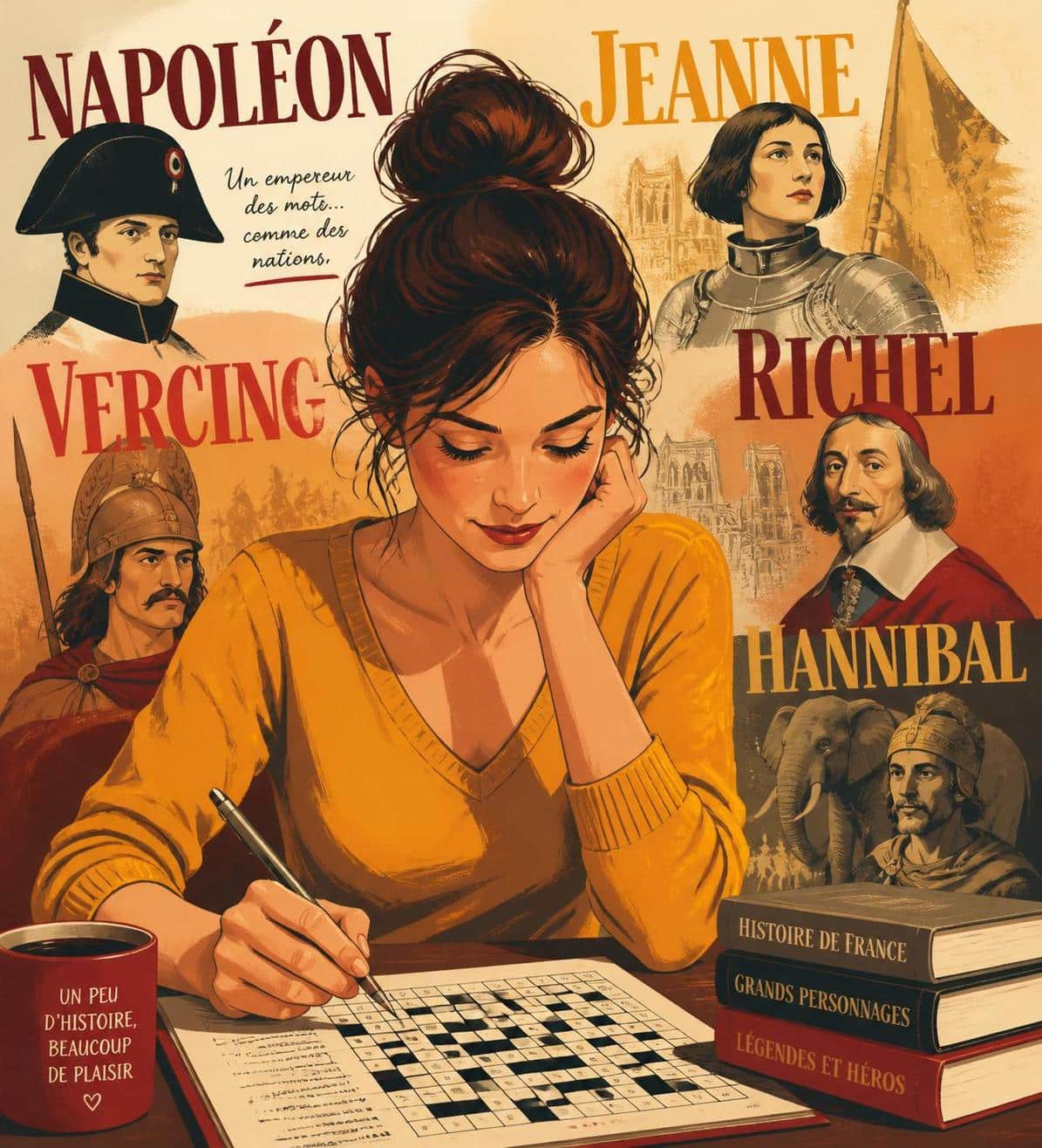 d&eacute;couvrez un personnage historique en 7 lettres pour vos mots fl&eacute;ch&eacute;s, id&eacute;al pour enrichir votre culture g&eacute;n&eacute;rale et r&eacute;ussir vos grilles.