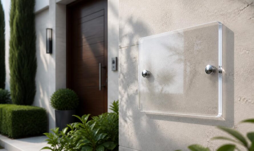 Plaque d&rsquo;adresse en plexi : nos conseils