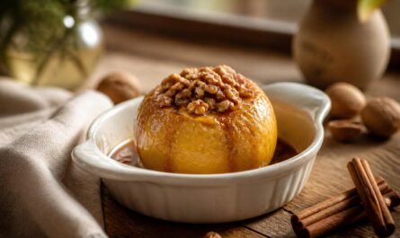 découvrez notre recette facile et délicieuse de pomme au four, idéale pour impressionner vos invités en 2024 avec un dessert simple et savoureux.