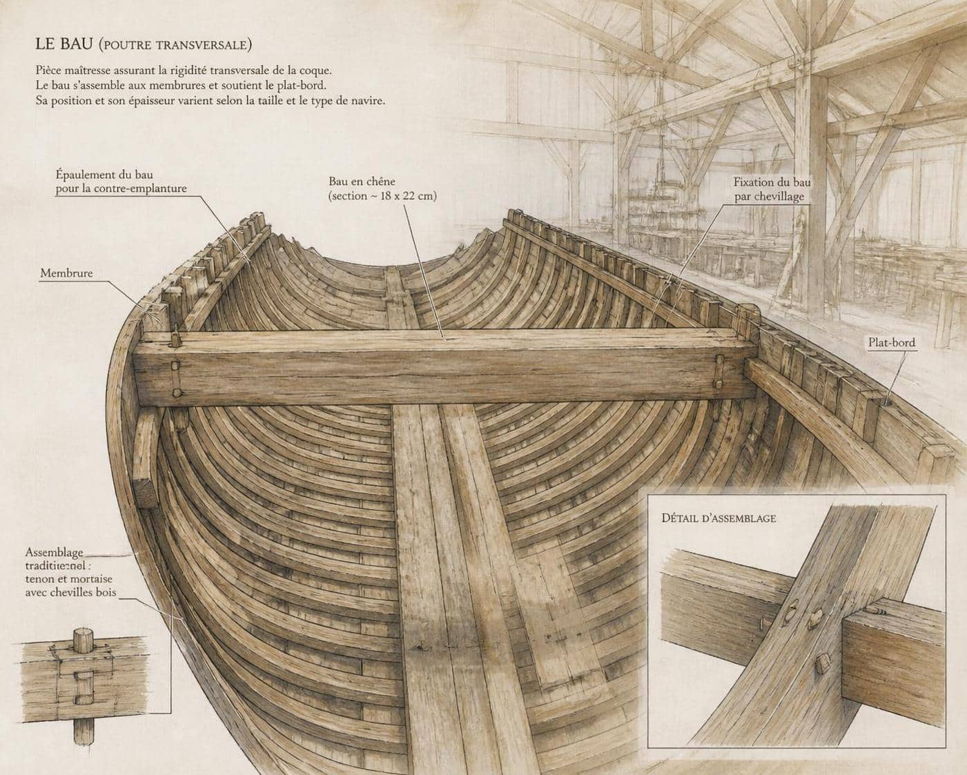 découvrez la réponse en 3 lettres pour 'poutre de bateau' dans les mots fléchés, un indice essentiel pour compléter vos grilles rapidement.