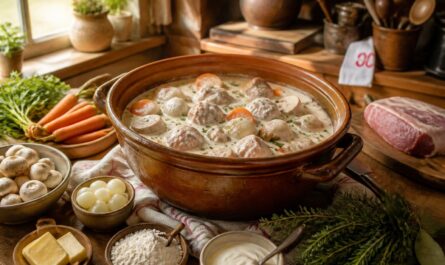 découvrez la recette authentique de la blanquette de veau à l'ancienne avec nos secrets pour réussir un plat traditionnel savoureux et réconfortant.