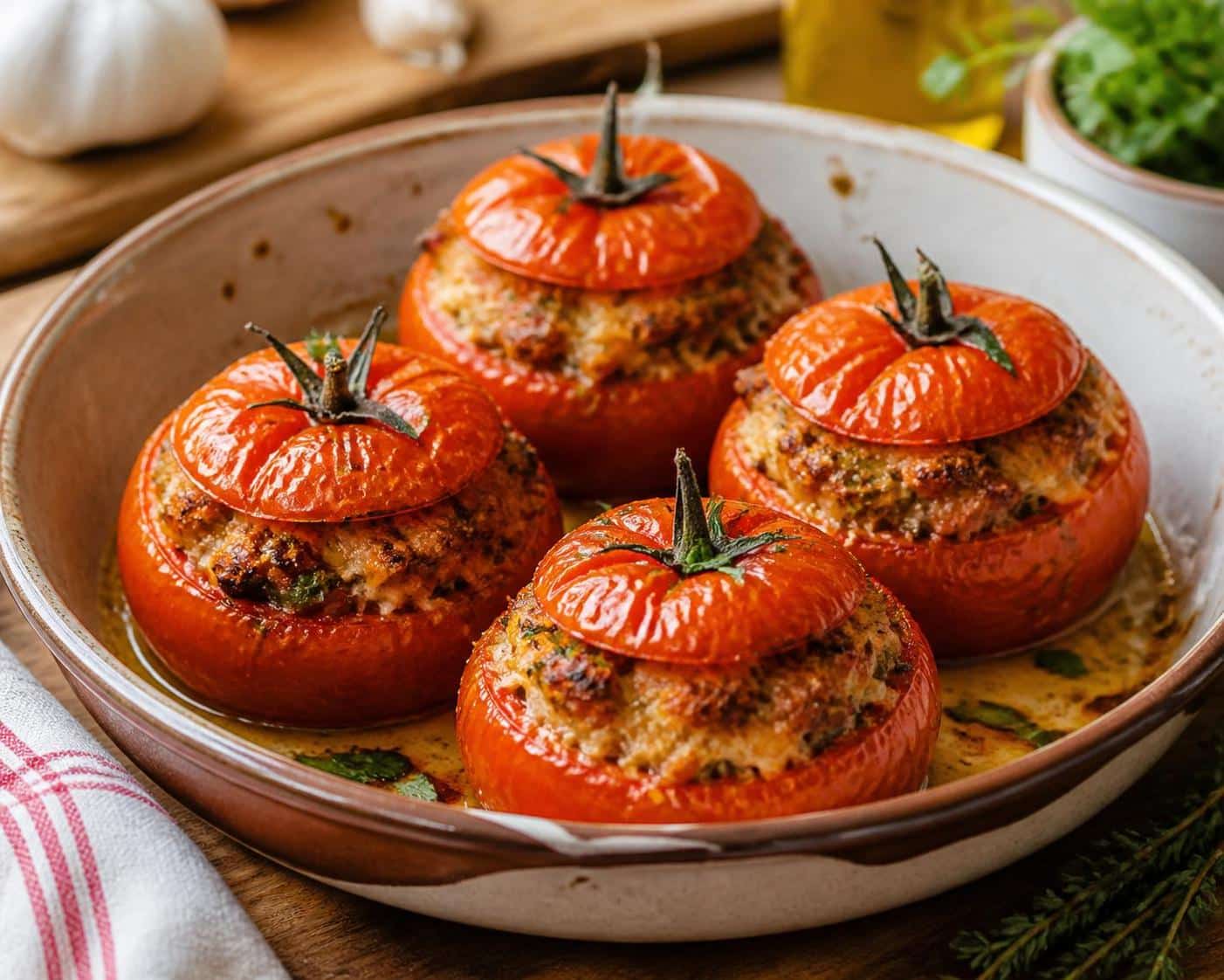 découvrez notre recette facile de tomates farcies parfaites avec des astuces gourmandes pour réussir à coup sûr en 2024. saveurs et simplicité au rendez-vous !